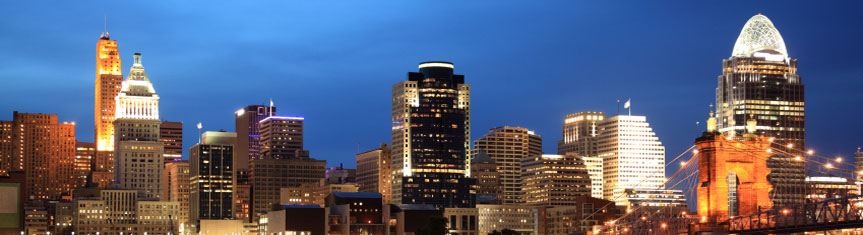 Cincinnati, Ohio skyline